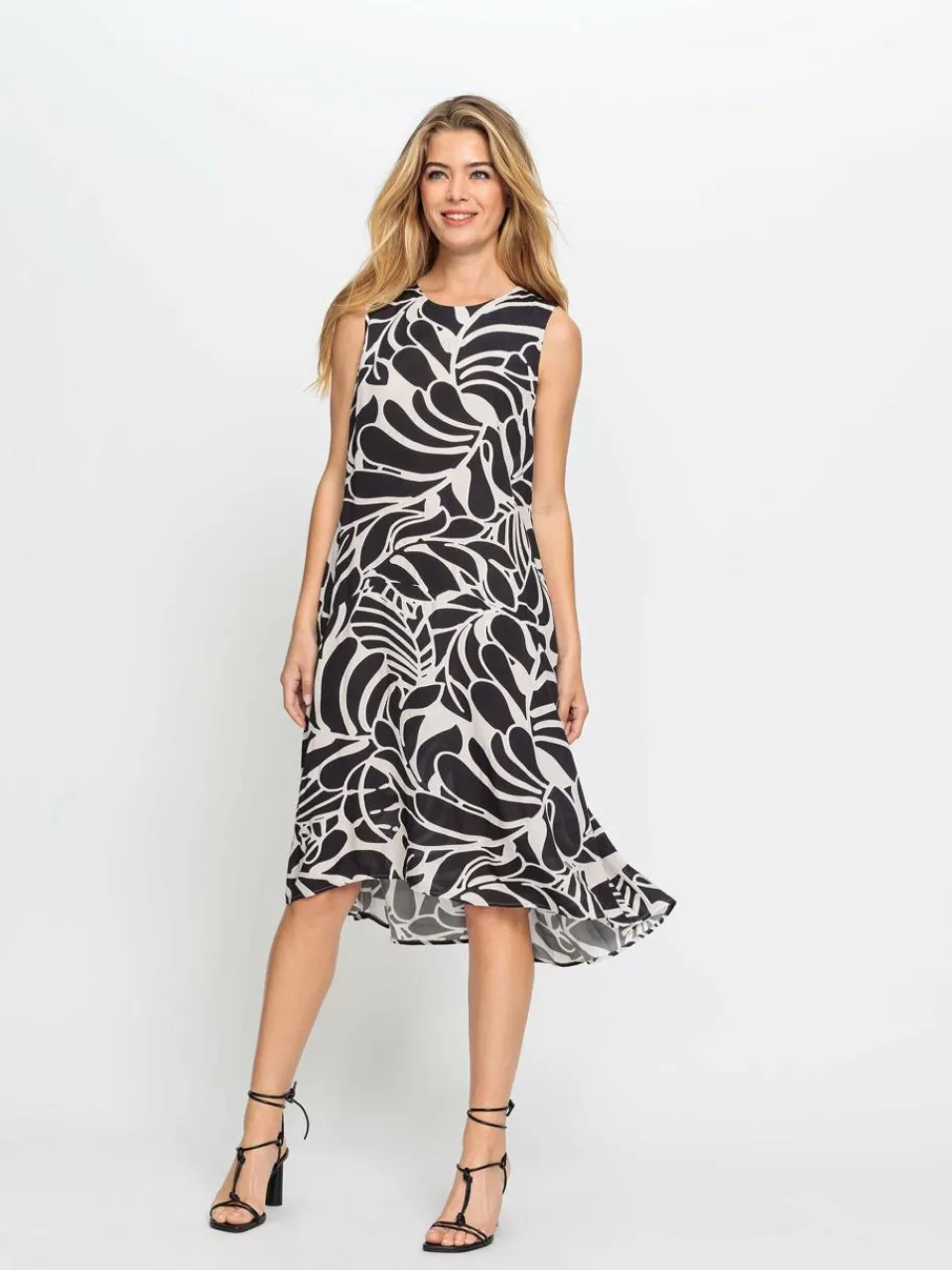 Damen Olsen Kleider>Damen Midikleid