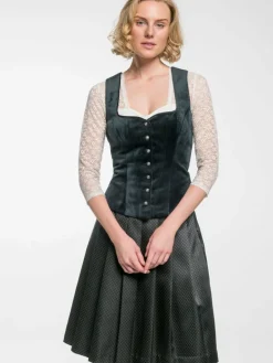 Spieth & Wenksy Blusen<Damen Mieder - Esslingen grün uni