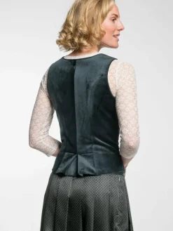 Spieth & Wenksy Blusen<Damen Mieder - Esslingen grün uni