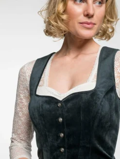 Spieth & Wenksy Blusen<Damen Mieder - Esslingen grün uni