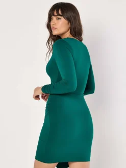 Damen Apricot Kleider>Damen Minikleid