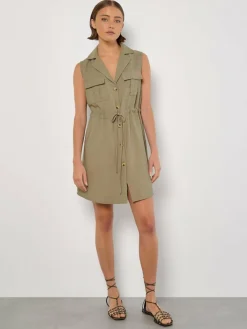 Damen Apricot Kleider><noscript><img width=