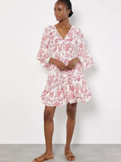 Damen Apricot Kleider>Damen Minikleid