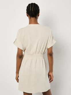 Damen Apricot Kleider>Damen Minikleid