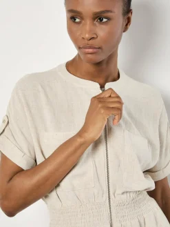 Damen Apricot Kleider><noscript><img width=