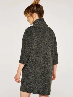 Apricot Kleider<Damen Minikleid schwarz strukturiert