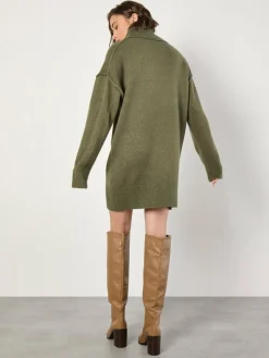 Damen Apricot Kleider>Damen Minikleid