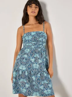 Damen Apricot Kleider>Damen Minikleid