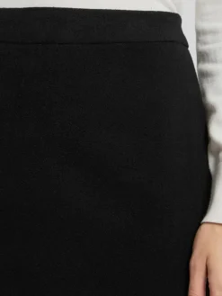 Marie Lund Röcke<Damen Minirock schwarz uni