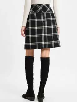 Franco Callegari Röcke<Damen Minirock schwarz weiß kariert