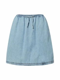 american vintage Röcke<Damen Minirock - Paybou hellblau uni