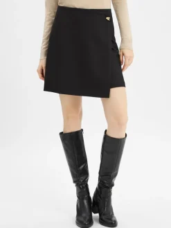 HUGO Röcke<Damen Minirock - Raluni schwarz uni