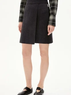 Damen ARMEDANGELS Röcke>Damen Minirock mit Wollanteil - Darlaa