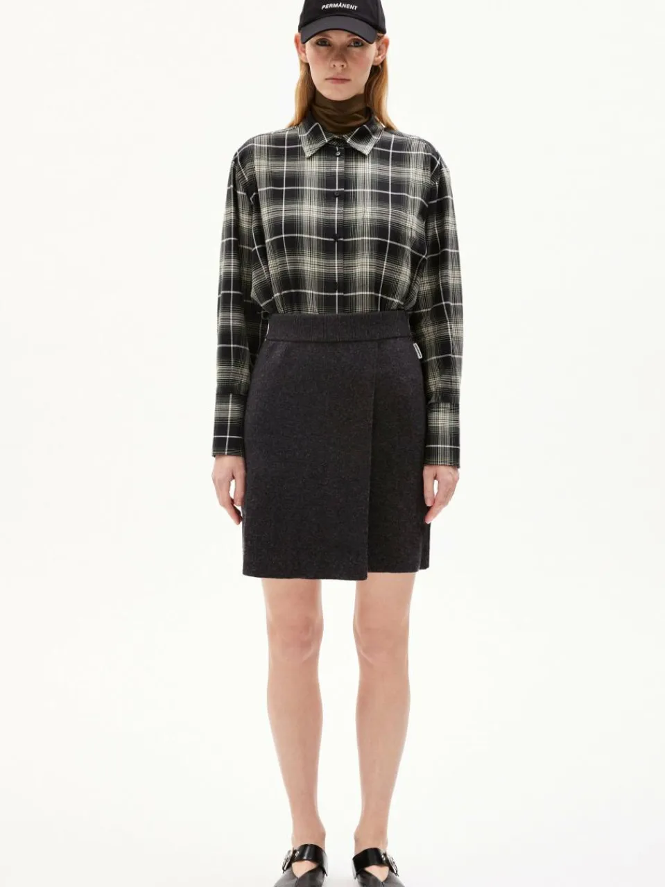 Damen ARMEDANGELS Röcke>Damen Minirock mit Wollanteil - Darlaa