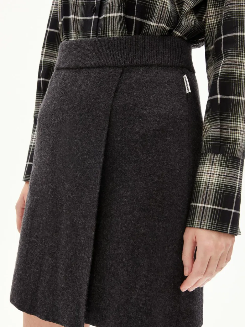 Damen ARMEDANGELS Röcke>Damen Minirock mit Wollanteil - Darlaa