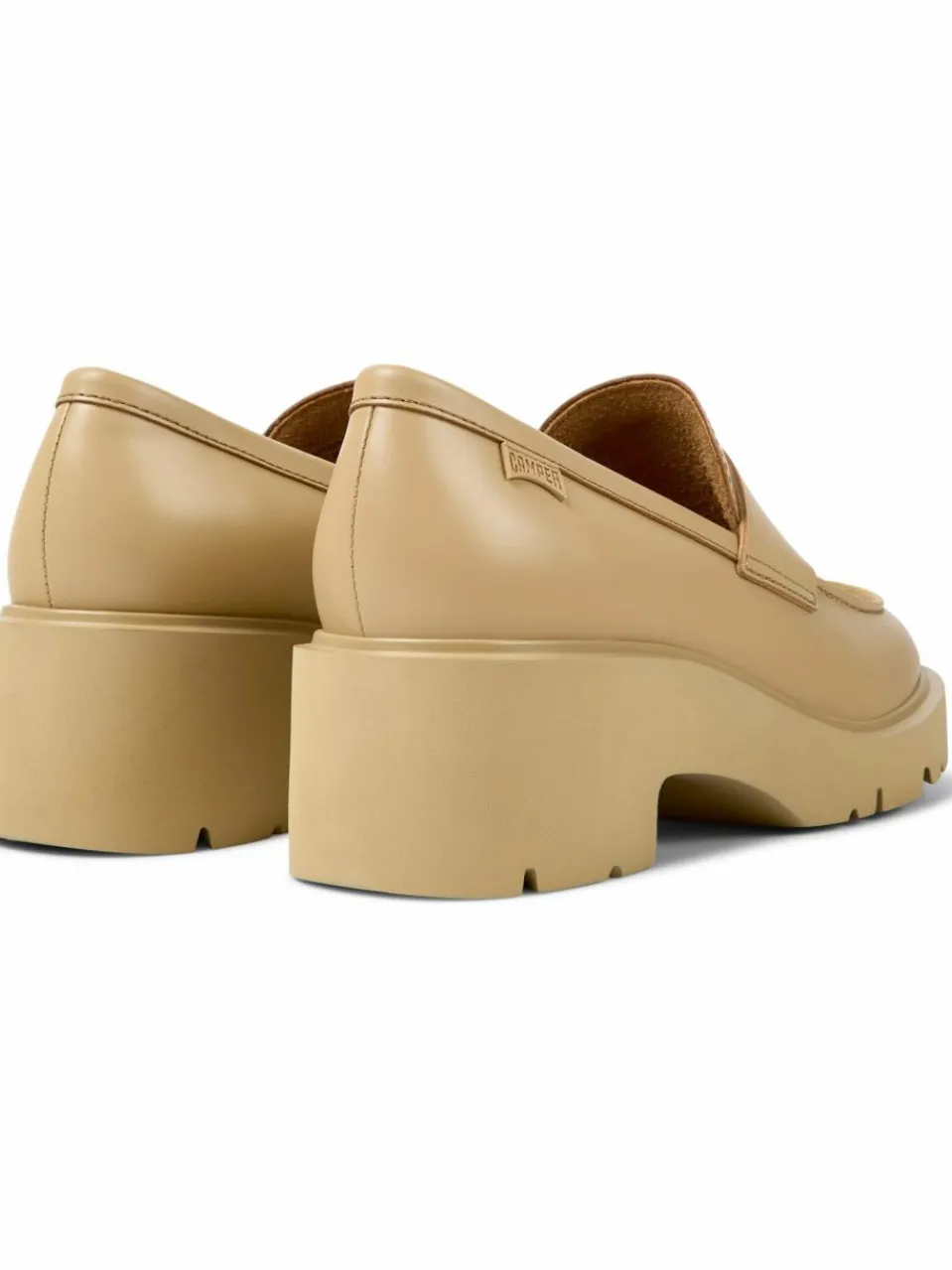 Camper Slipper<Damen Mokassins - Milah beige uni