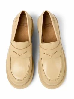 Camper Slipper<Damen Mokassins - Milah beige uni