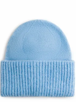 More & More Mützen & Hüte<Damen Mütze hellblau uni