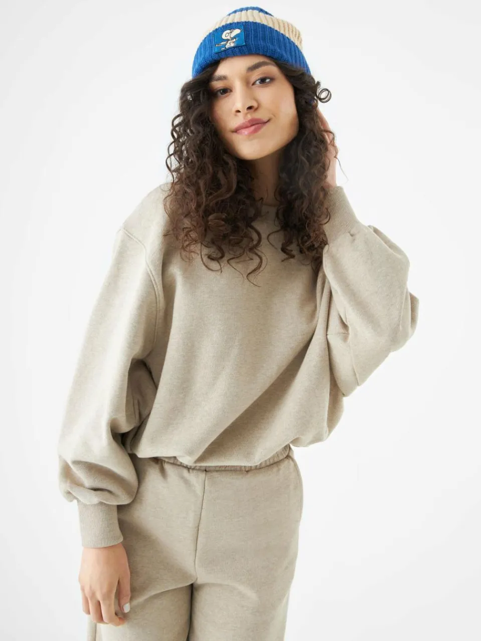 Codello Mützen & Hüte<Damen Mütze blau bedruckt