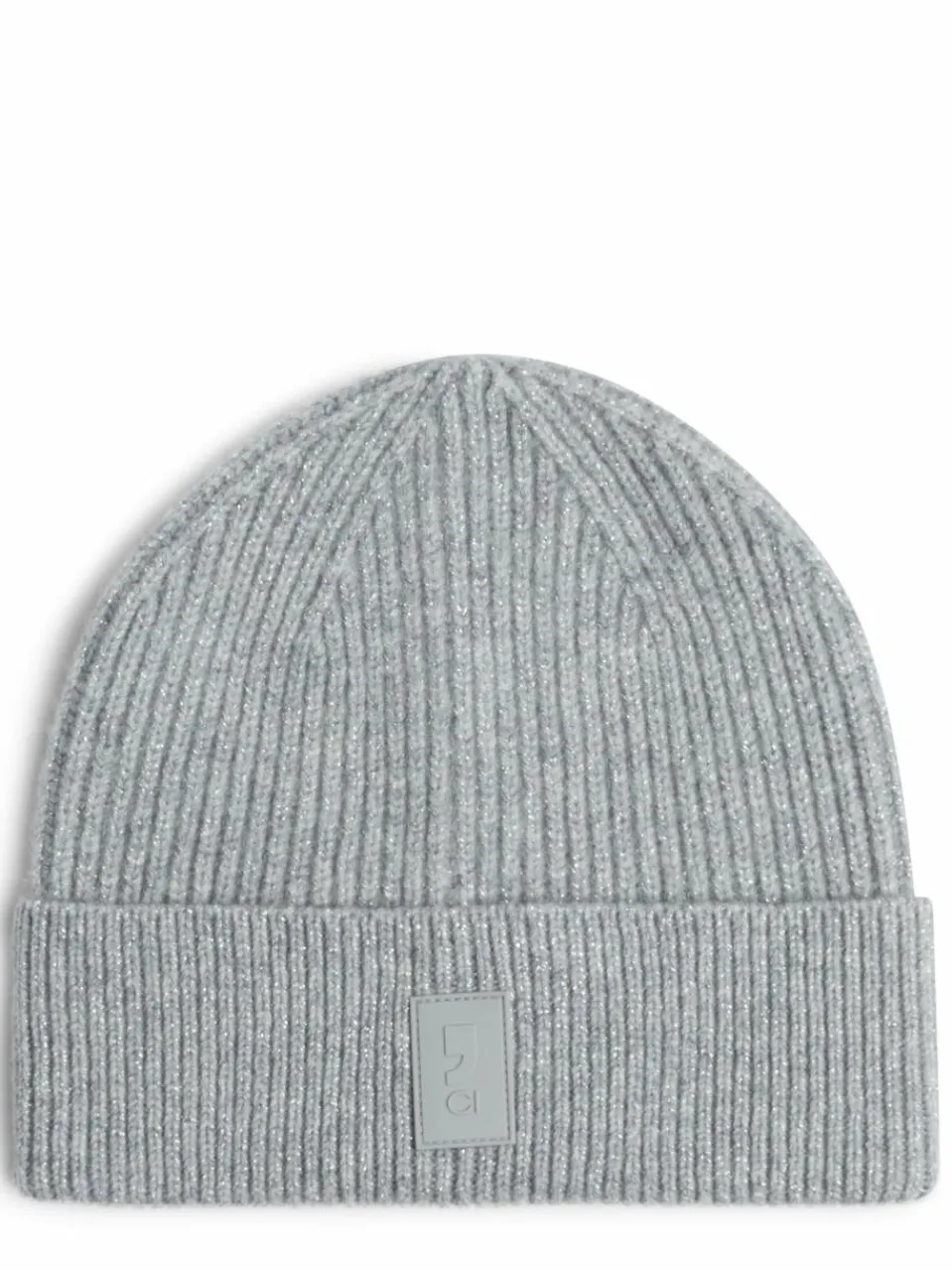 comma casual identity Mützen & Hüte<Damen Mütze hellgrau silber uni