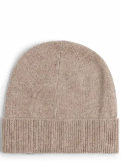 Marie Lund Mützen & Hüte<Damen Mütze taupe uni