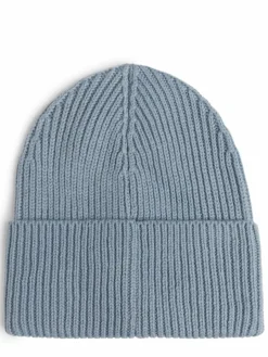 Calvin Klein Mützen & Hüte<Damen Mütze mit Cashmere-Anteil hellblau uni