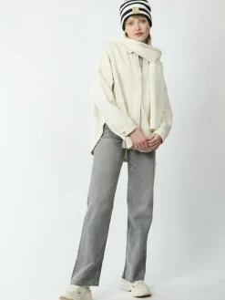 Codello Mützen & Hüte<Damen Mützen weiß gestreift