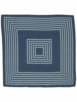 Giorgio Rimaldi Schals & Tücher<Damen Nickituch blau gemustert