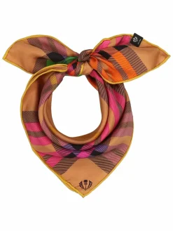 Fraas Schals & Tücher<Damen Nickituch camel kariert