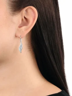 amor Schmuck<Damen Ohrhänger silber uni