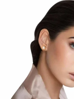 Lenoites Schmuck<Damen Ohrhänger gold uni