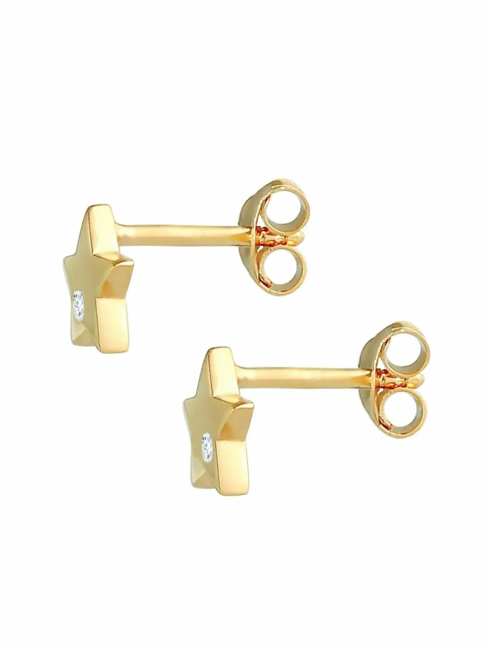 Elli Mädchen<Damen Ohrringe gold uni