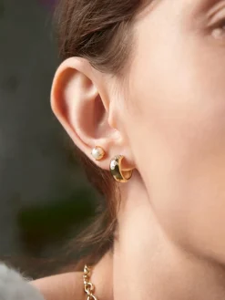 Ania Haie Schmuck<Damen Ohrringe gold uni