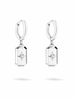 Fynch-Hatton Schmuck<Damen Ohrringe silber uni