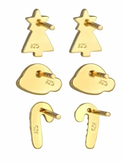 Elli Mädchen<Damen Ohrringe gold uni