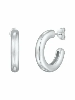 Elli Schmuck<Damen Ohrringe silber uni