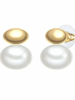 Yokoamii Schmuck<Damen Ohrringe gold uni