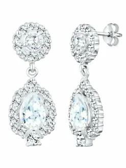 Elli PREMIUM Schmuck<Damen Ohrringe silber uni