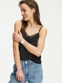 Tamaris Schmuck<Damen Ohrringe silber uni