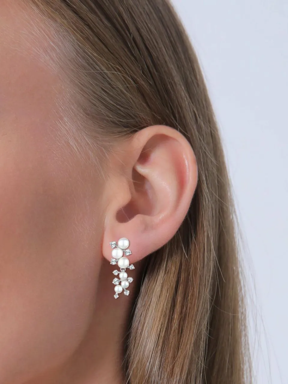 Elli PREMIUM Schmuck<Damen Ohrringe silber uni