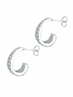 Elli Schmuck<Damen Ohrringe silber uni