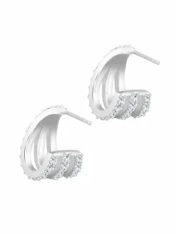 Elli Schmuck<Damen Ohrringe silber uni