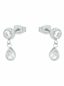 amor Schmuck<Damen Ohrstecker silber uni