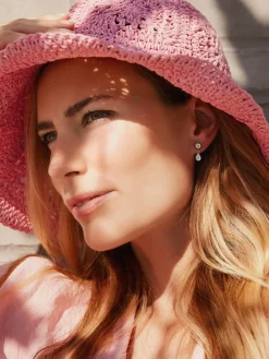 amor Schmuck<Damen Ohrstecker silber uni