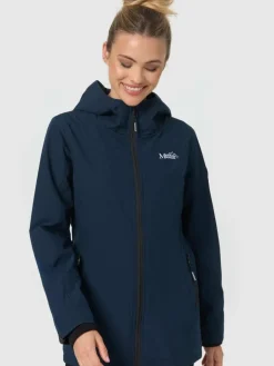 Marikoo Jacken & Westen<Damen Outdoorjacke - Honigbeere marine uni