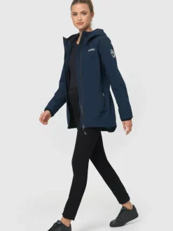 Marikoo Jacken & Westen<Damen Outdoorjacke - Honigbeere marine uni