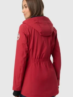 Marikoo Jacken & Westen<Damen Outdoorjacke - Honigbeere rot uni