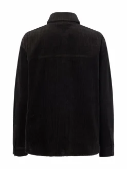 Marie Lund Collection Jacken & Westen|Blusen<Damen Overshirt schoko uni