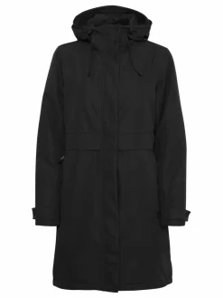 North Bend Jacken & Westen<Damen Parka schwarz uni