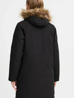 North Bend Jacken & Westen<Damen Parka - NBBree schwarz uni